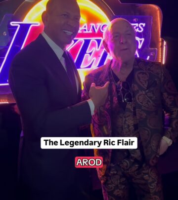 Alex Rodriguez Shares Starstruck Moment With Wrestling Legend Ric Flair