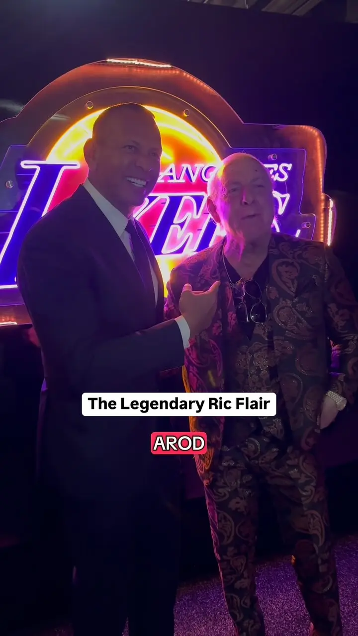 Alex Rodriguez Shares Starstruck Moment With Wrestling Legend Ric Flair Alex Rodriguez Shares Starstruck Moment With Wrestling Legend Ric Flair