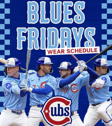 Chicago Cubs Embrace ‘Friday Blues’ In Team Color Tradition