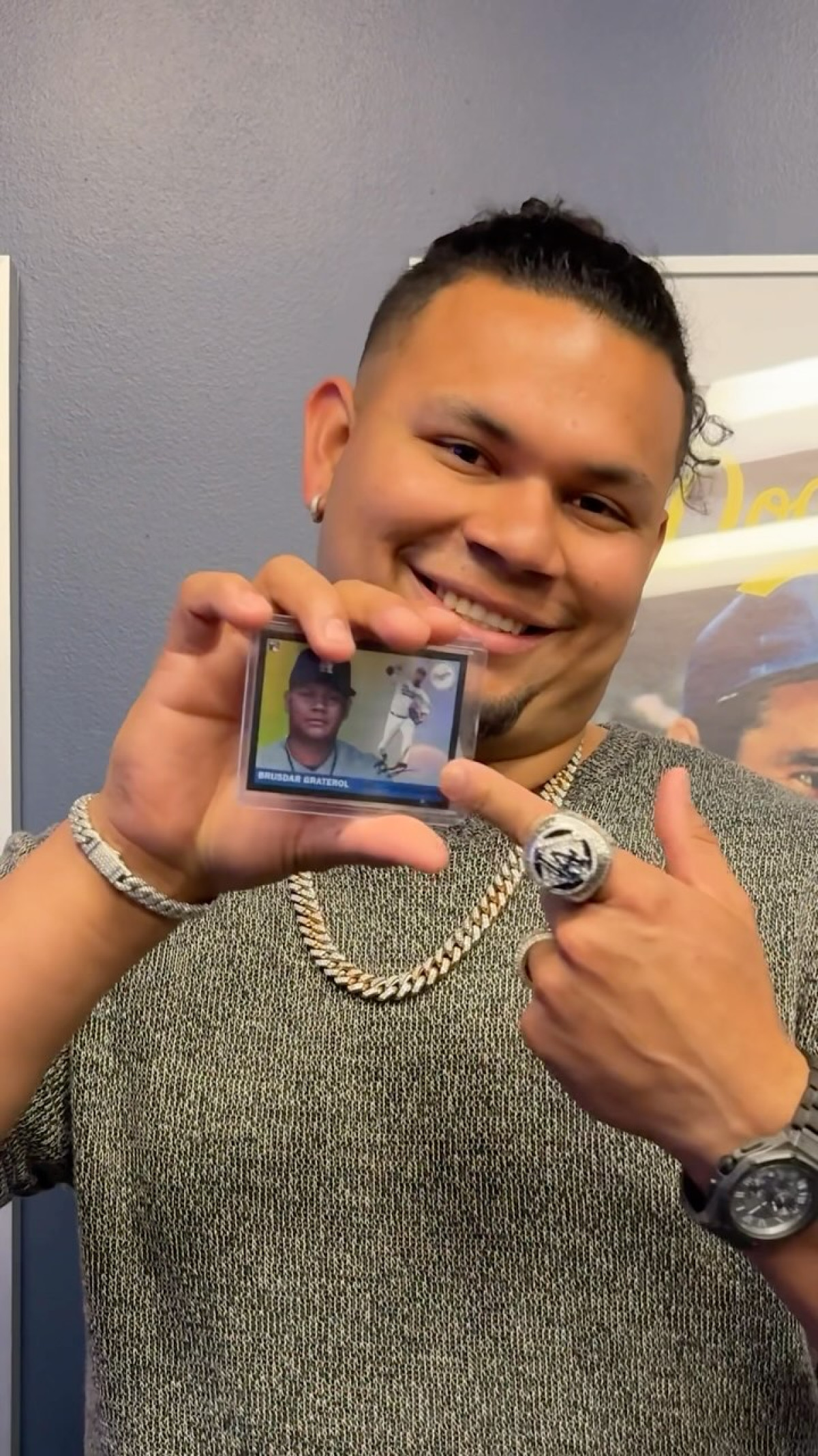 Star reliever delighted by rare collectible during Dodgers' recent series of memorable moments