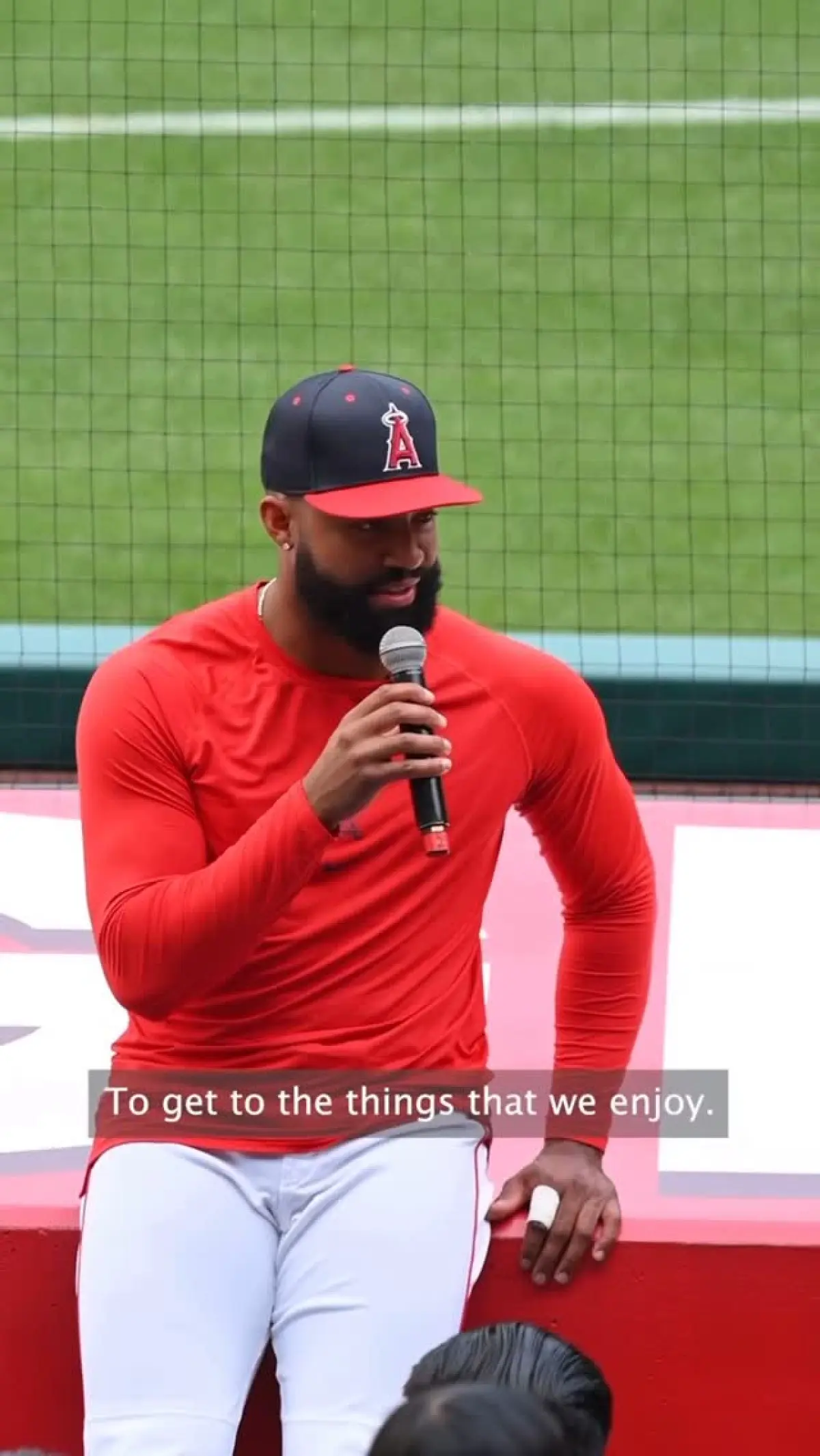 Los Angeles Angels Star Jo Adell Inspires Youth At OC GRIP Event Outfielder shares powerful message of hard work with at-risk youth during community program