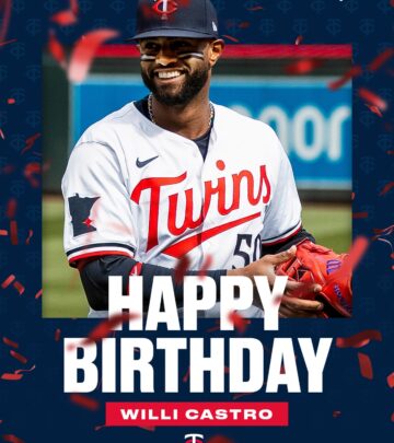 Minnesota Twins Celebrate Willi Castro’s Birthday With Special Tribute