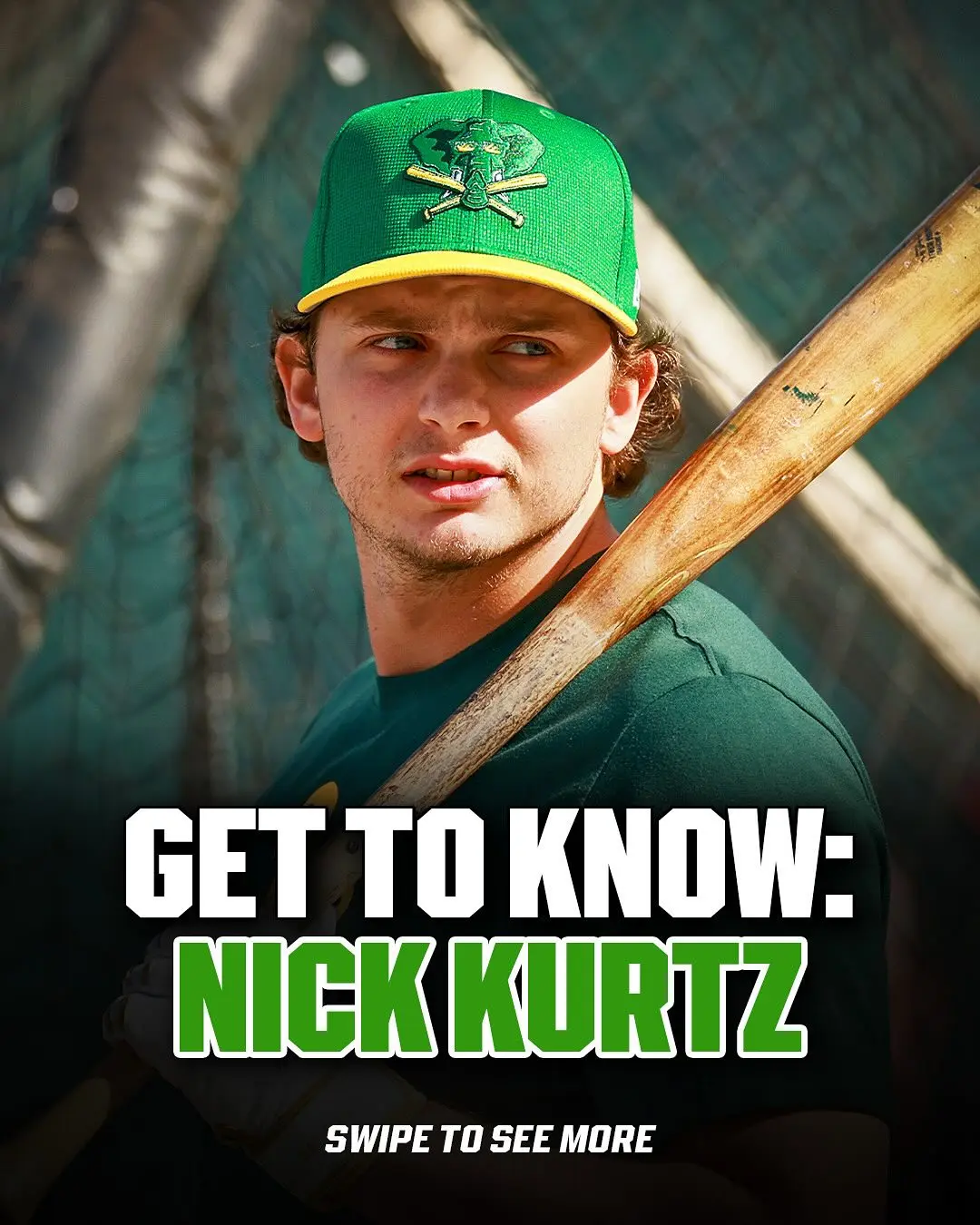The slugger's powerful introduction has baseball fans excited about the A's newest talent.