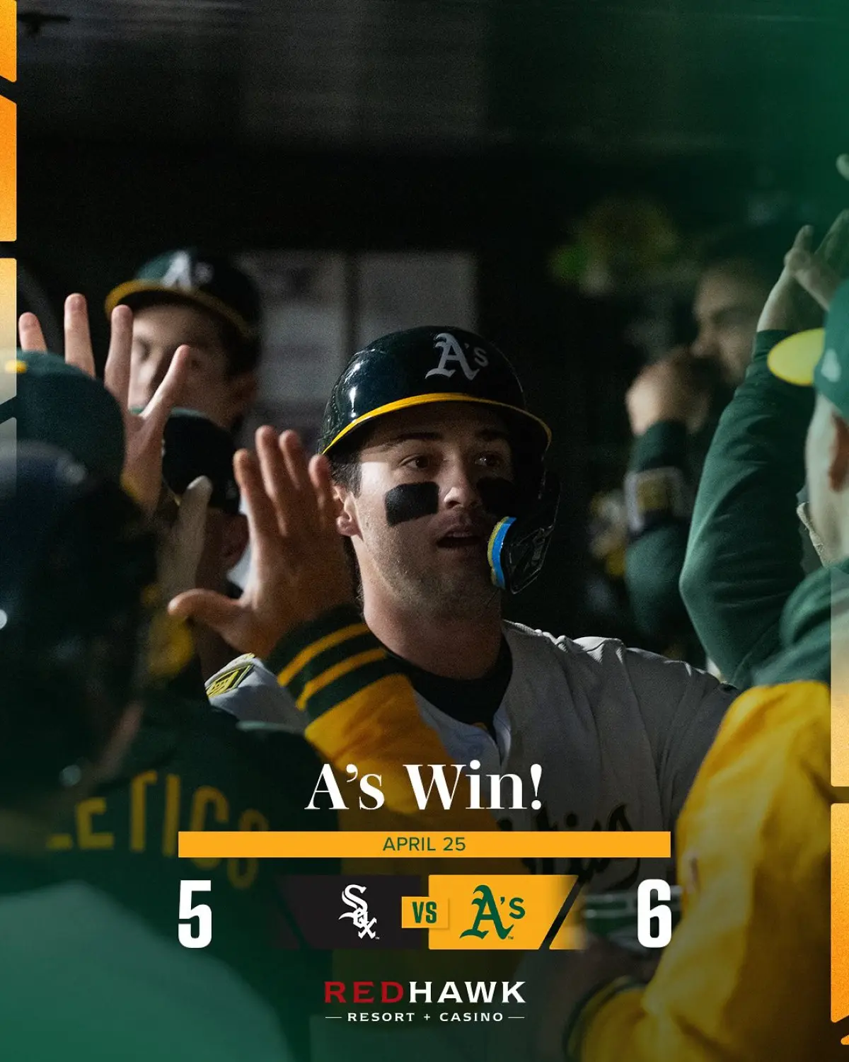 A's secure win at home as team continues to build momentum during challenging season