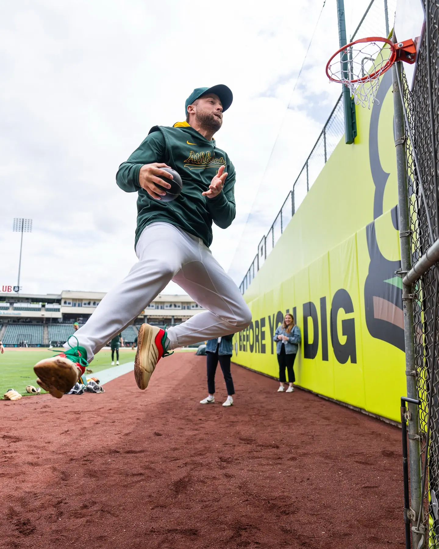 A's players caught having fun before taking the field in latest social media share from the team