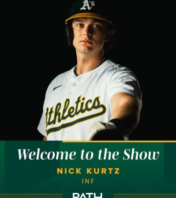 Young baseman debuts MLB with Oakland, races to stardom amid franchise transition.