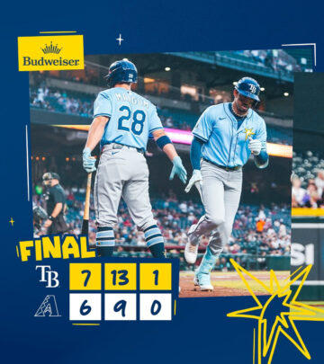 Tampa Bay Rays Celebrate Their Victory With ‘A Next Day Dub’ Post