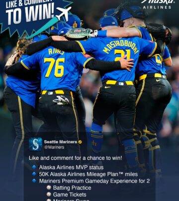 Alaska Airlines Mariners Prize Pack Giveaway