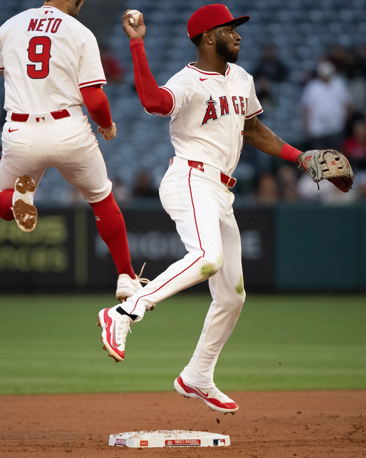 Angels Ignite New Spark With Lit-Up Baby Celebration