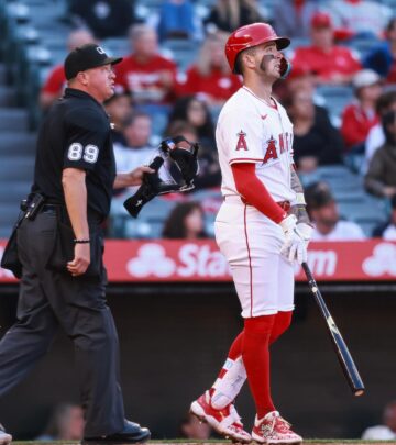 Historic milestone for the Angels as a key player launches his debut leadoff homer in form.