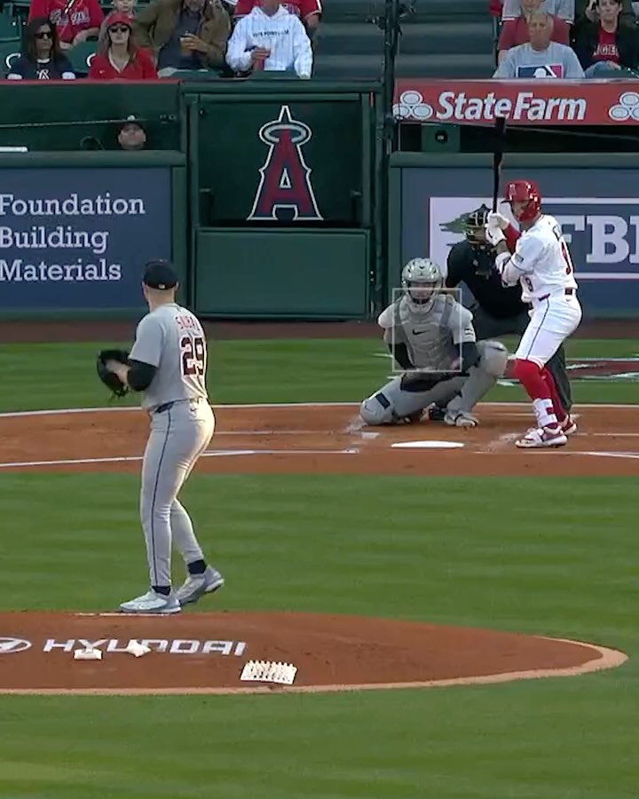 Angels Player Smashes First Career Leadoff HR