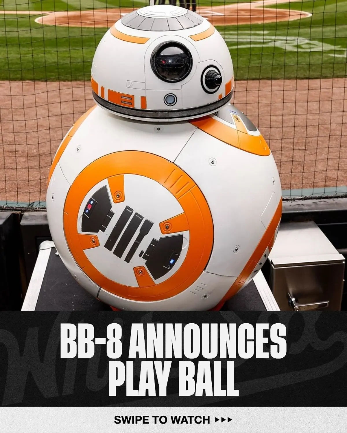 BB-8 Sparks Chicago White Sox Game Day Energy_image
