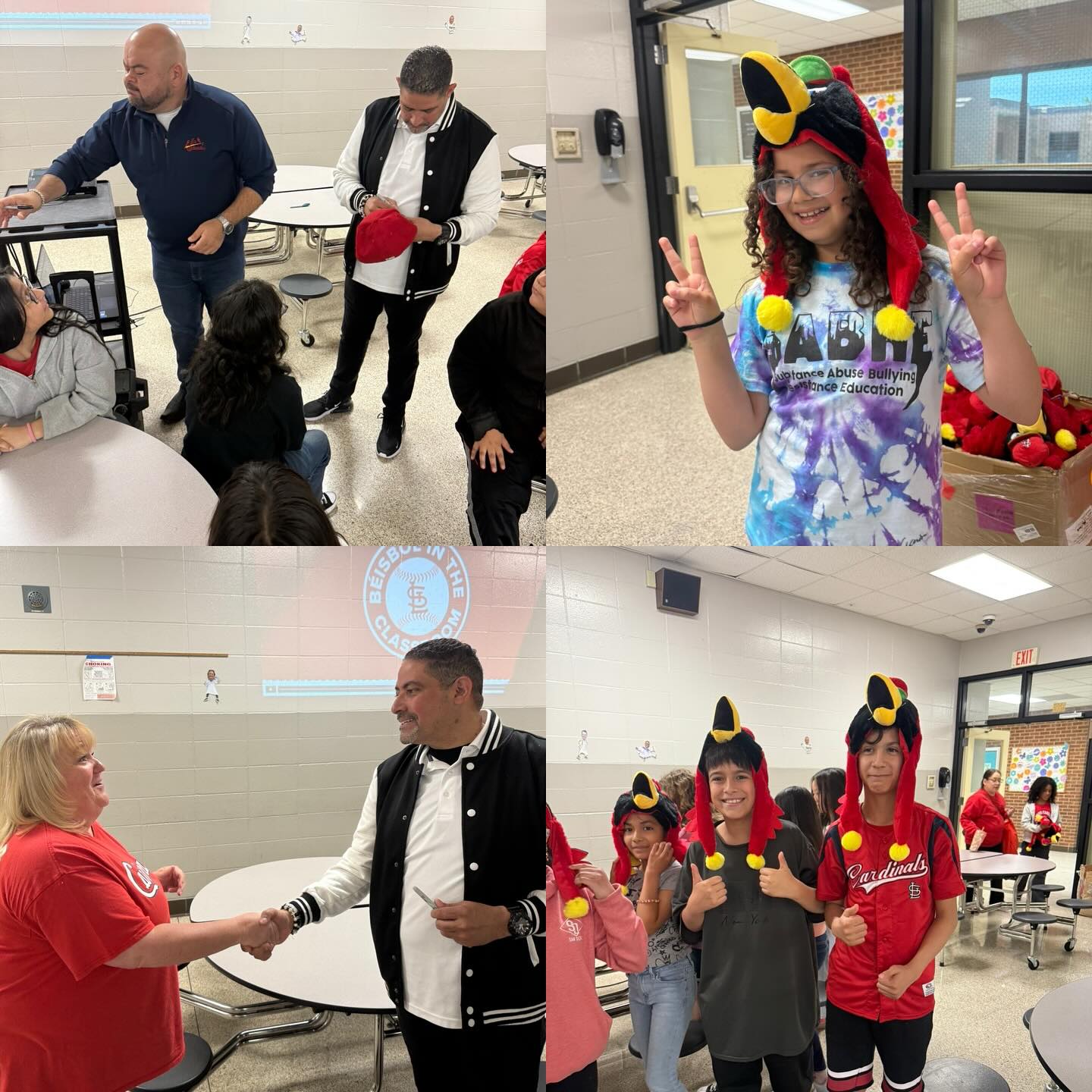 A memorable day of gratitude, blessing, and inspiration at Grigsby Intermediate School!!!