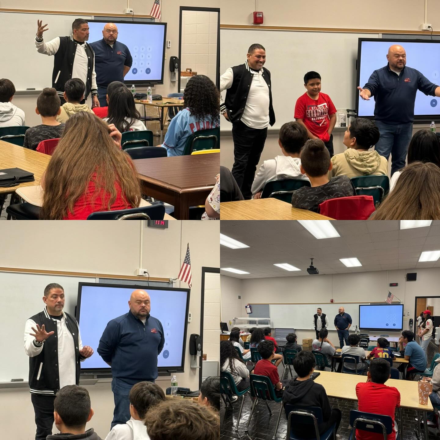Bengie Molina Inspires at Grigsby Intermediate School