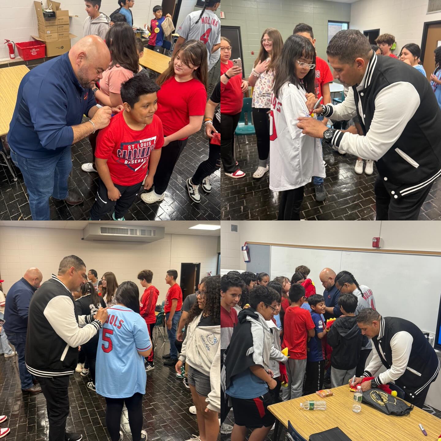 Bengie Molina Inspires at Grigsby Intermediate School