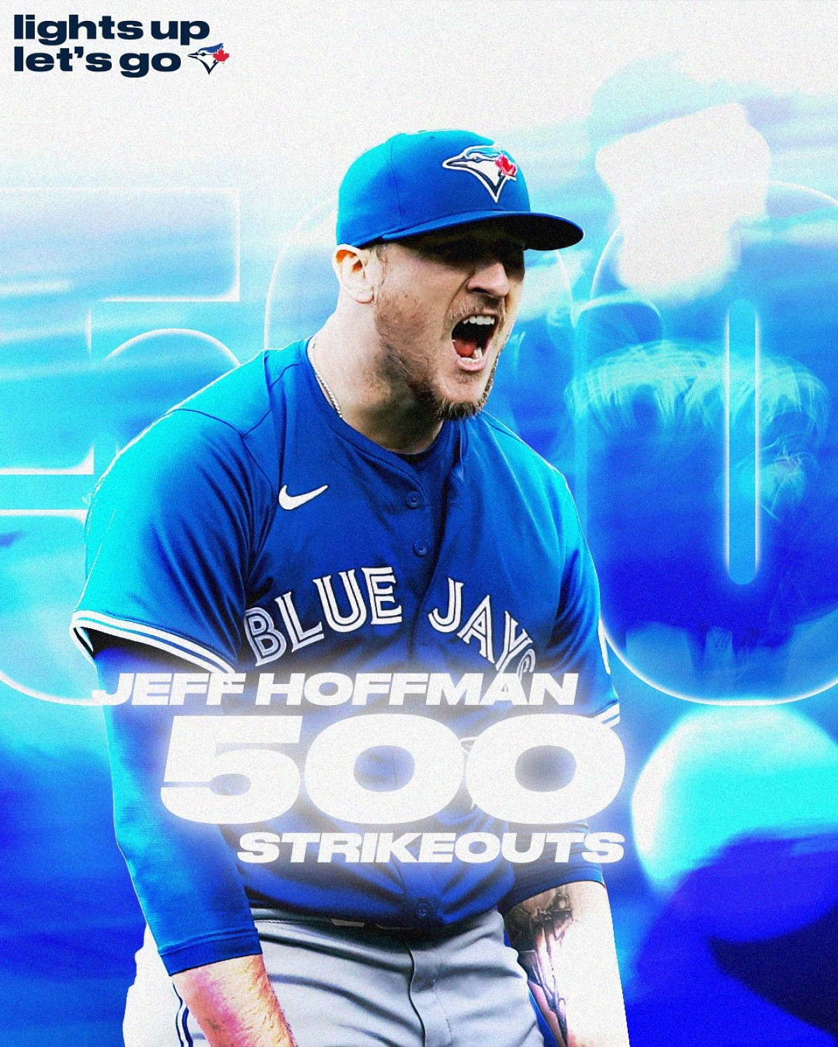 Blue Jays closer reaches 500 punchouts in MLB, sparking joy among dedicated loyal fans!