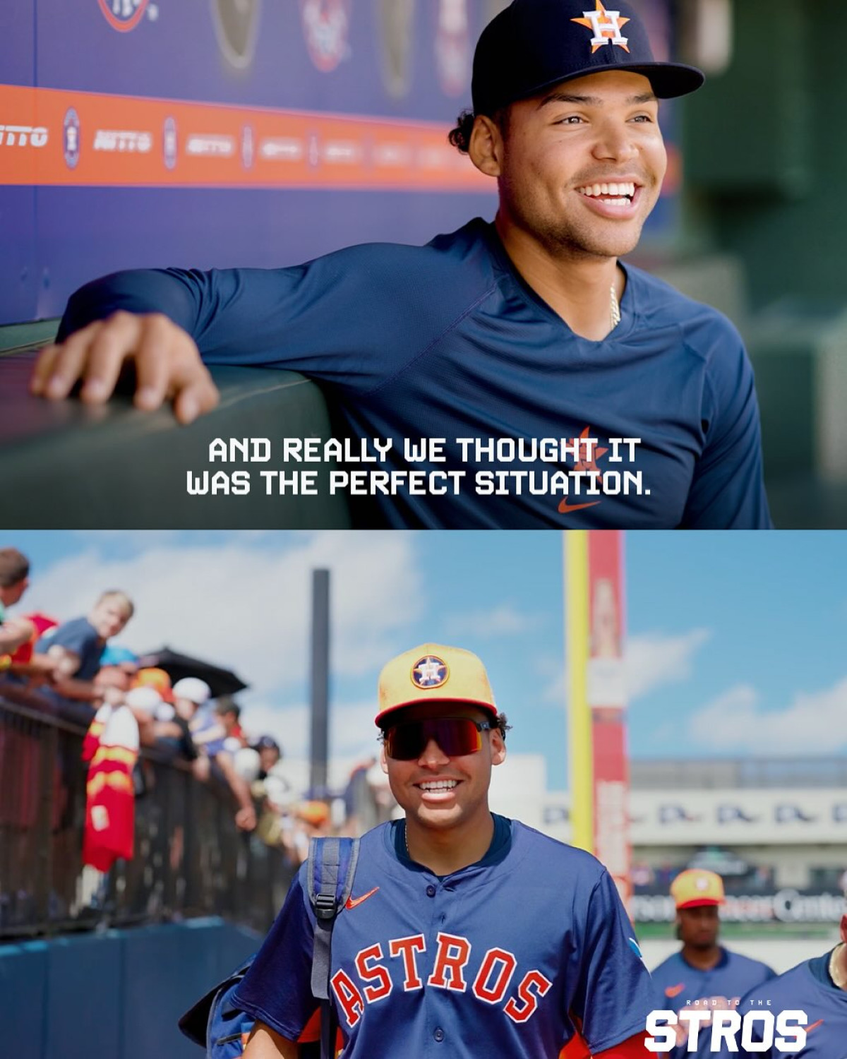 Astros' rising star Cam Smith debuts in Road to the Stros series. Don’t miss the action!!