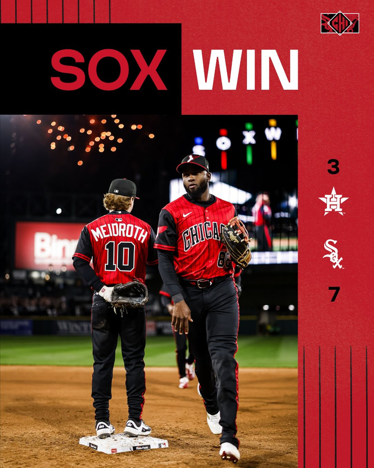 White Sox refresh look with striking City Connect design embodying true Chicago spirit!!