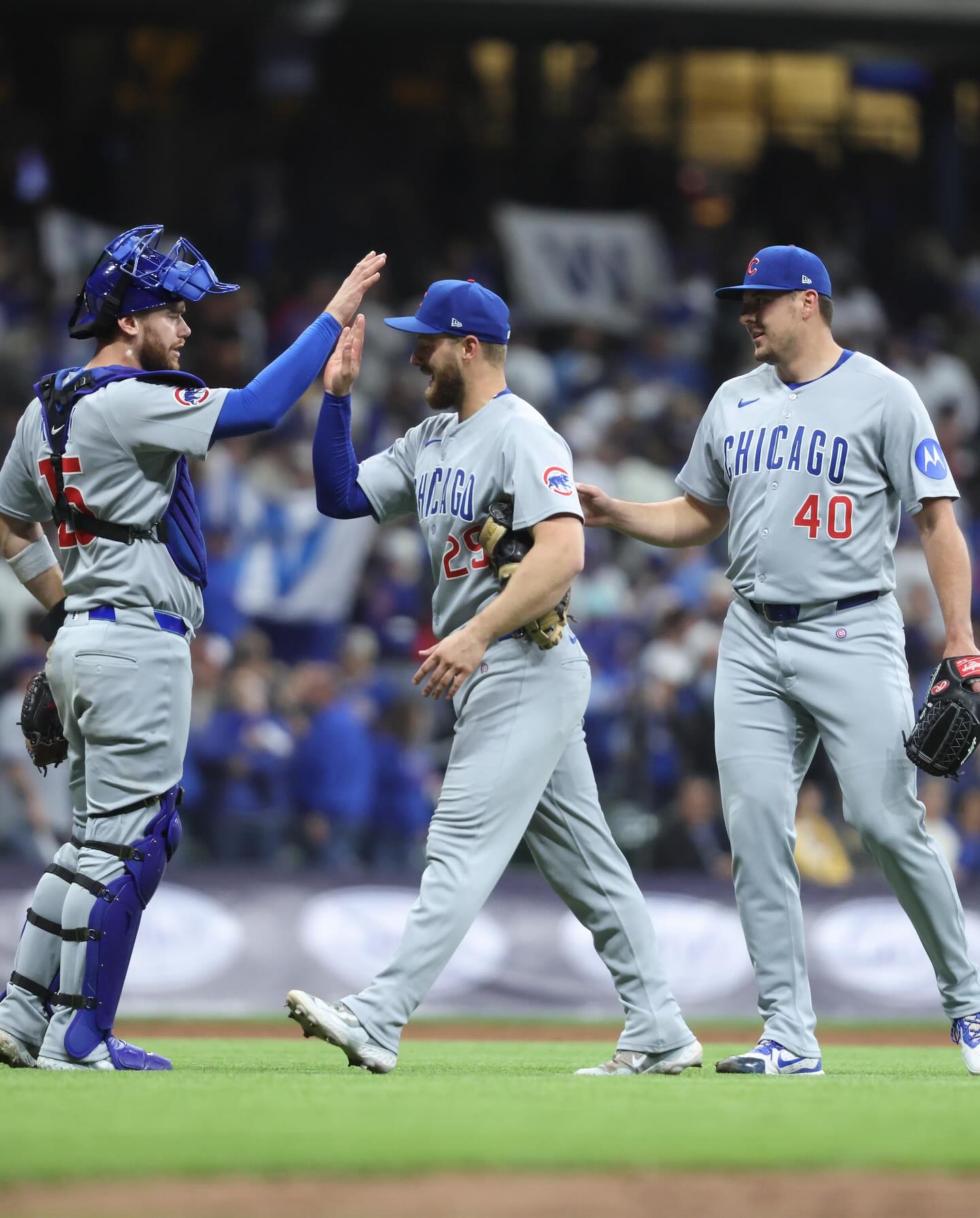 Cubs On Three: Series Sweep Celebration