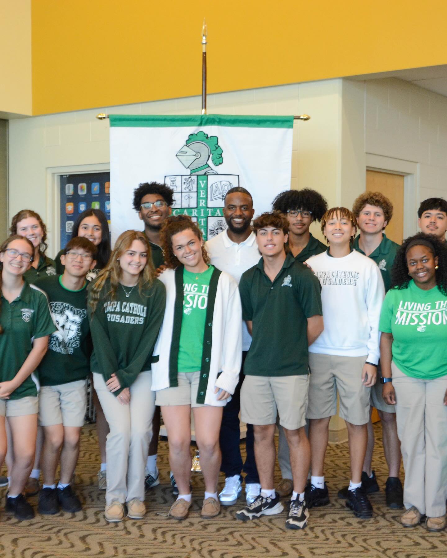 Denard Span Honored at Tampa Catholic