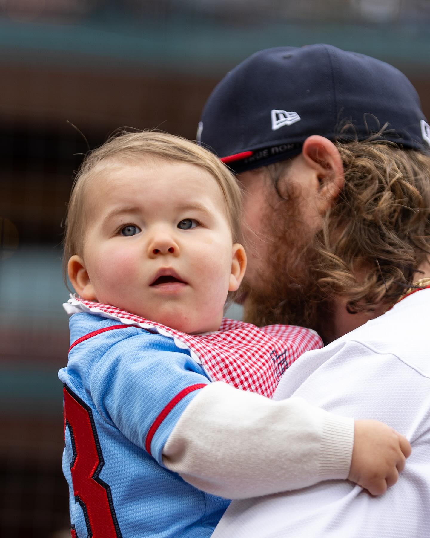 Donovan’s Memorable First Pitch With Daughter Viviane
