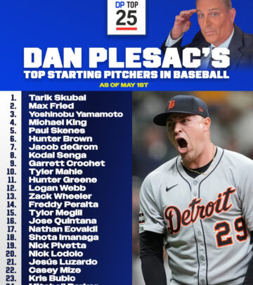 Dan Plesac debuts his DP Top 25 for May with keen insight and expert MLB analysis.  
