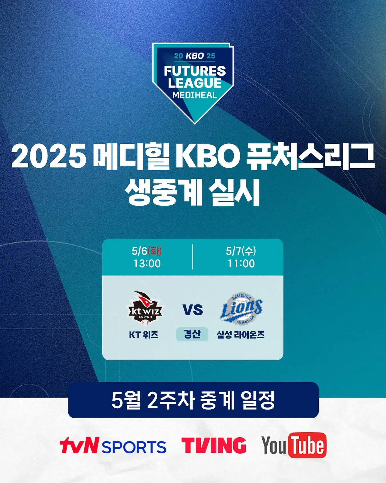 Futures League Broadcast Schedule Announced_image