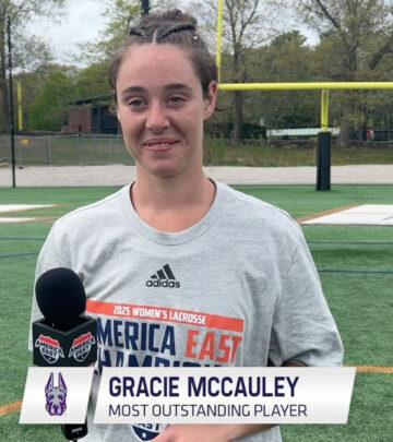 Gracie McCauley Shines in UAlbany WLAX Win