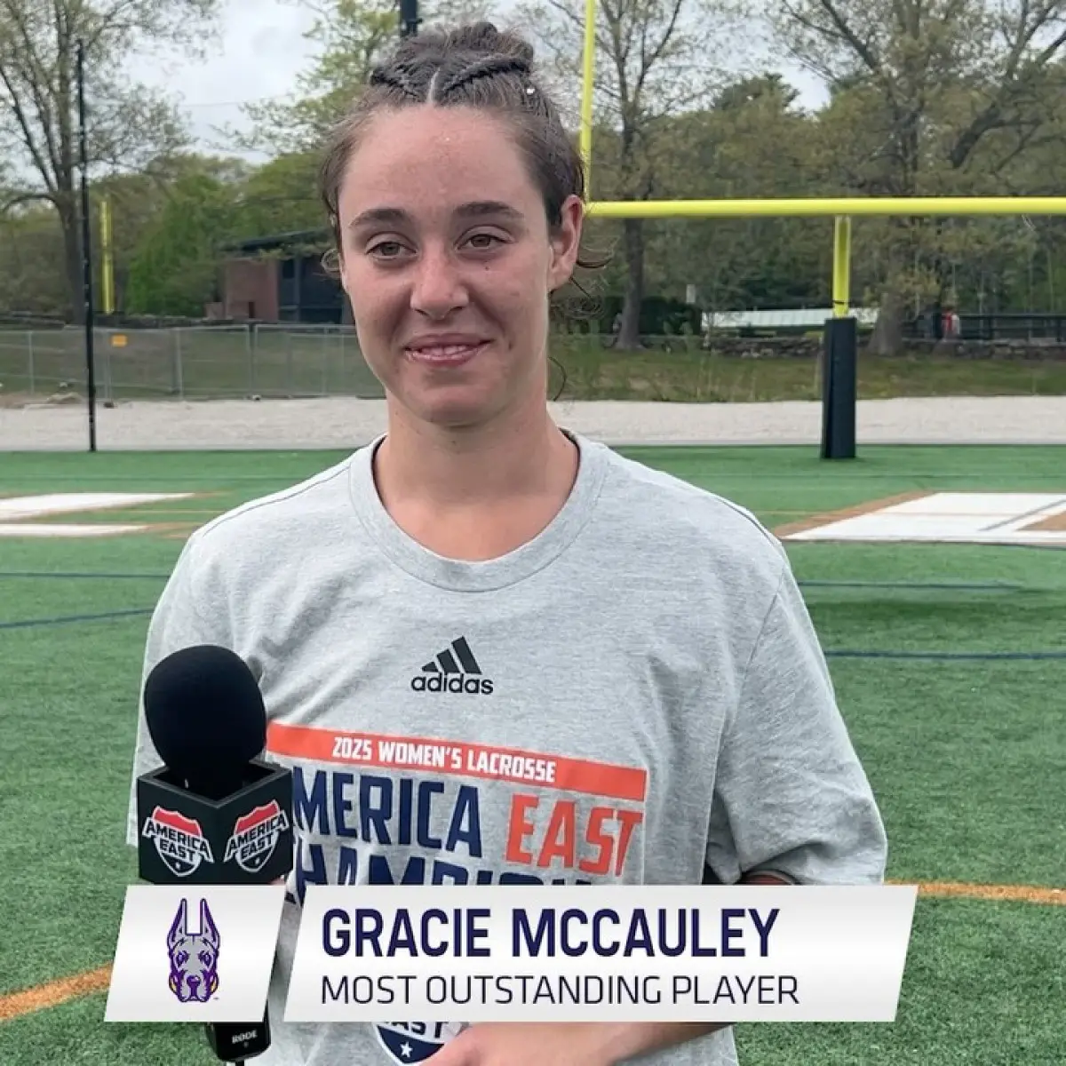 Gracie McCauley Shines in UAlbany WLAX Win_image