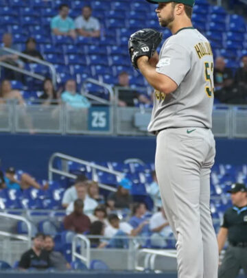In landmark triumph, Athletics' rookie Gunnar Hoglund earns his first win with true grit!