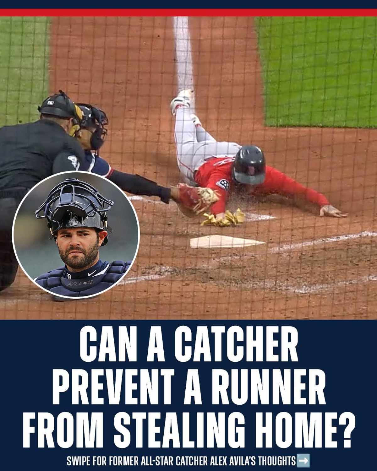 Inside The Catcher’s Mind: Alex Avila On Steals Inside The Catcher’s Mind: Alex Avila On Steals_image