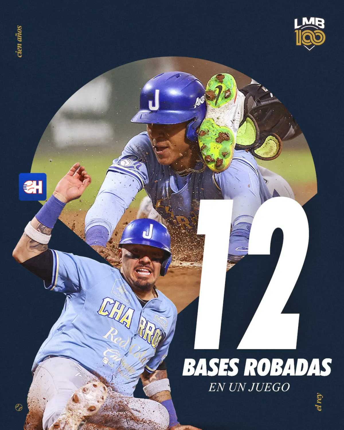 Los Charros Break Record With 12 Stolen Bases Los Charros Break Record With 12 Stolen Bases_image