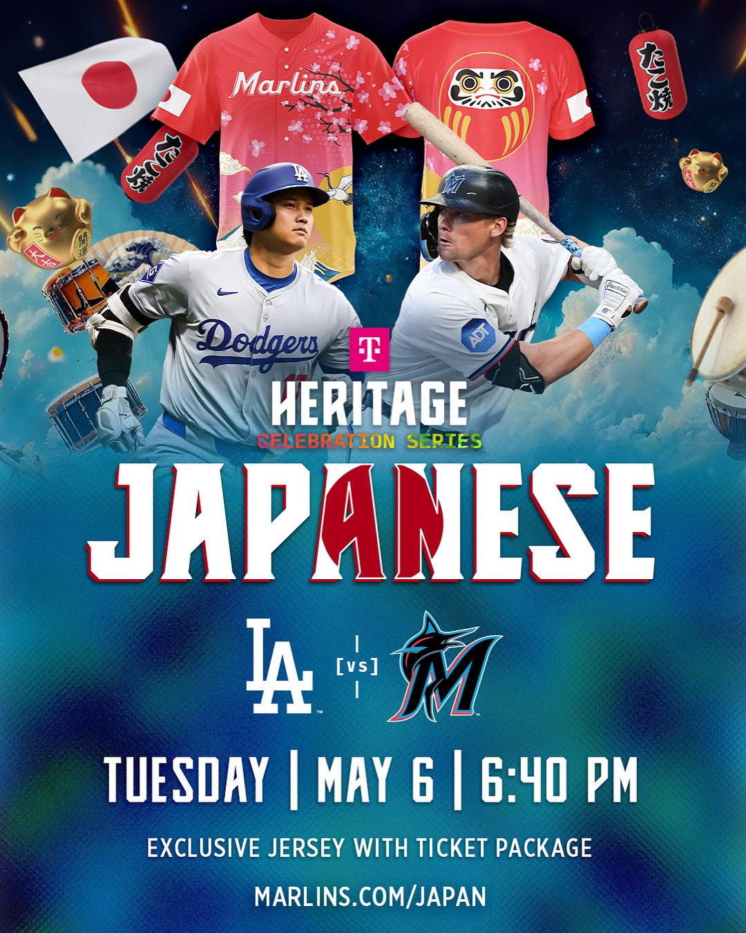 Marlins Debut Japan-Inspired Jersey