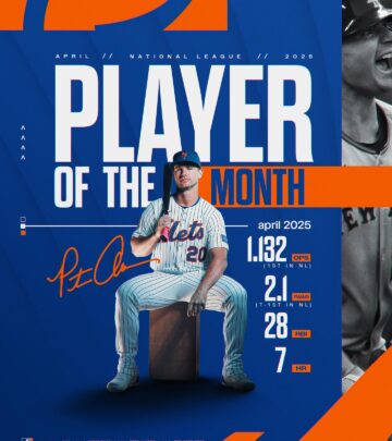Mets Stars Earn Top Honors For April