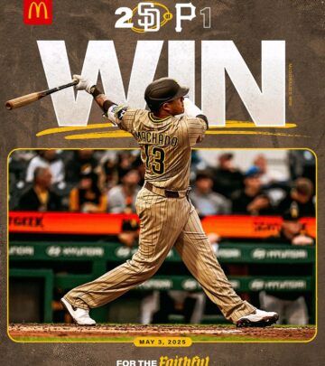 Padres Clinch Series Victory