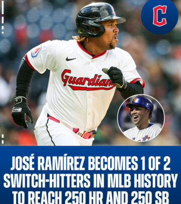 Cleveland Guardians’ star reaches rare MLB milestone, echoing Carlos Beltrán’s historic achievement.
