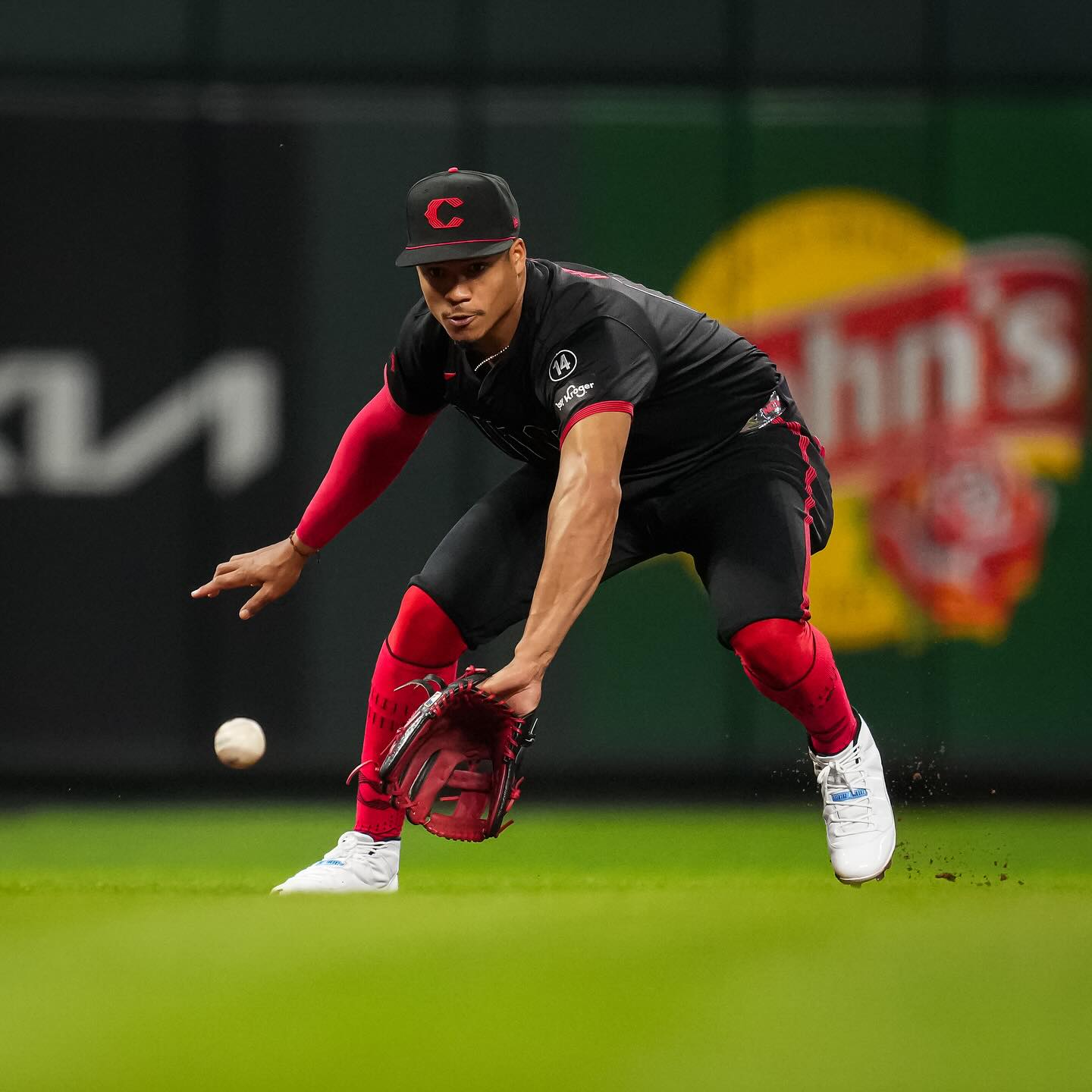 Reds Win Under The Lights