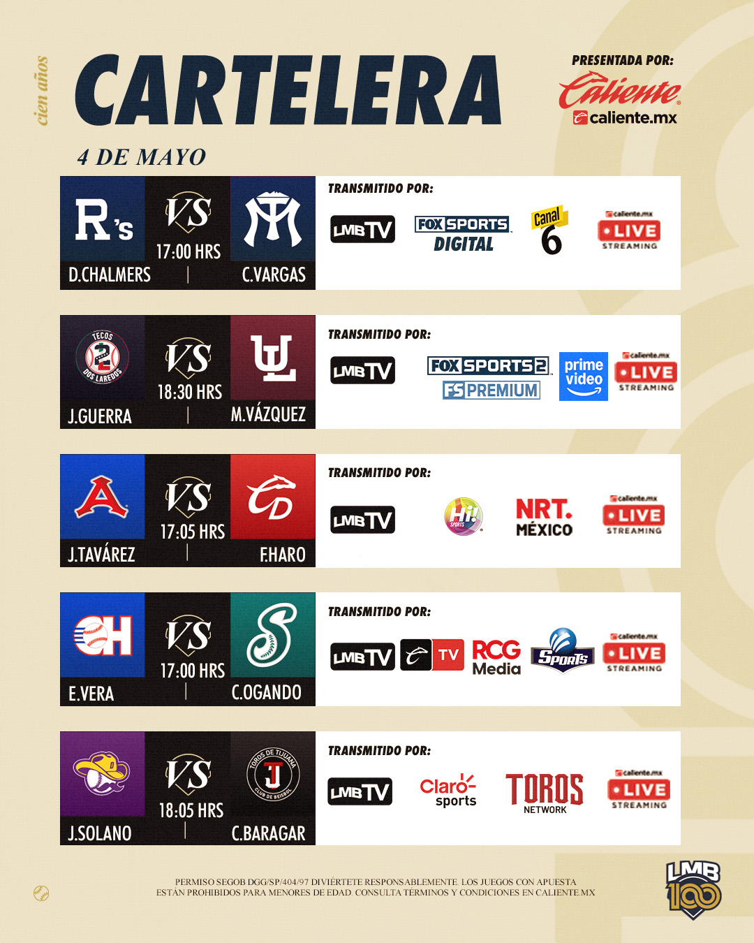 Today's LMB Games Spark High-Stakes Excitement